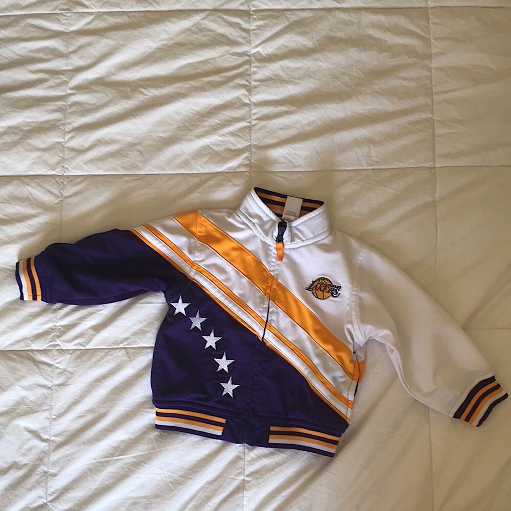 2T Toddler Los Angeles Lakers NBA Jacket